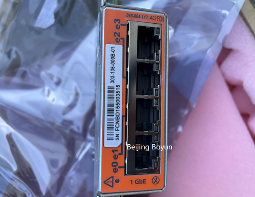 Module de l'Ethernet E/S d'EMC 303-136-000b-01 4 Gbe gauche Iscsi pour Vnxe3100 3150 1gb